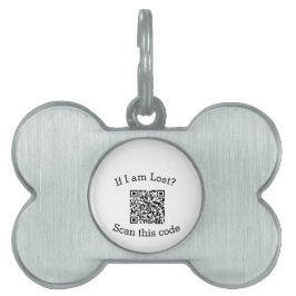 Scan QR code lost found me code pet  ID-bricka Husdjur