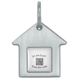 Scan QR code lost found me code pet  ID-bricka Husdjur