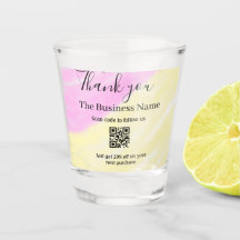 Scan QR to follow us thank you discount code pink 