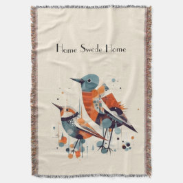 Scandi Aviary Duet, anpassad Filt