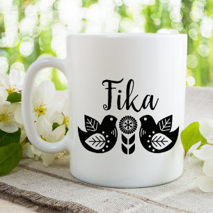 Scandi Birds Fika Kaffemugg