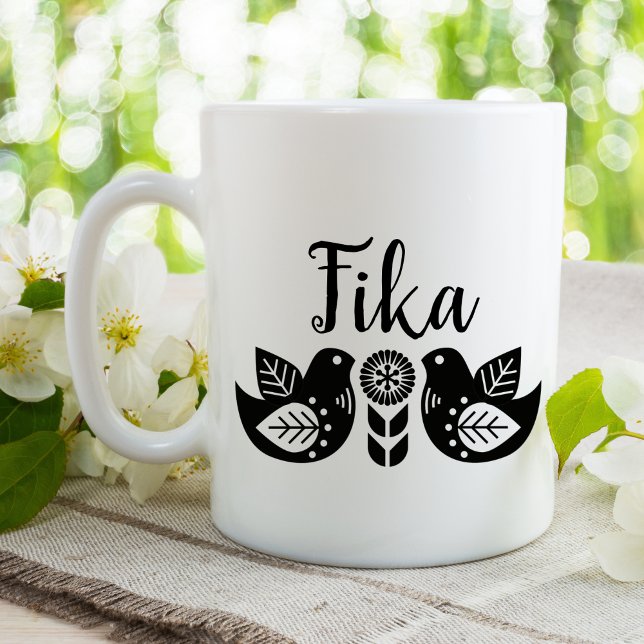 Scandi Birds Fika Kaffemugg (Skapare uppladdad)