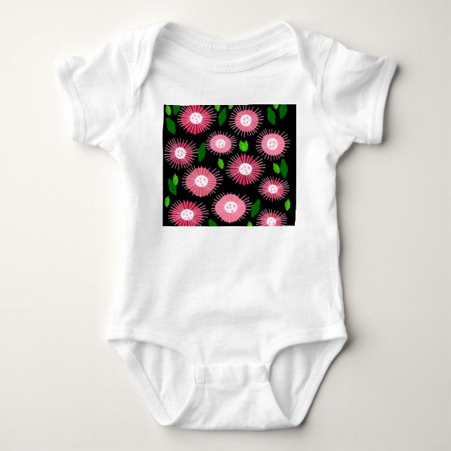 Scandi Blomsterträdgård T Shirt (Framsida)