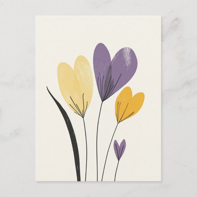 Scandi Bloom No.303 Vykort (Framsida)