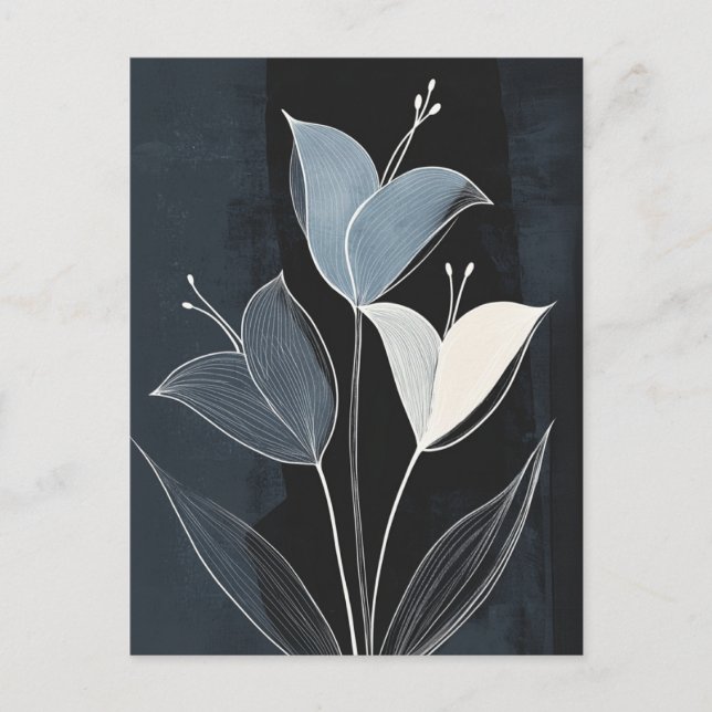 Scandi Bloom No.304 Vykort (Framsida)