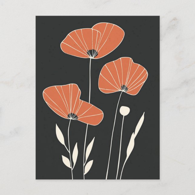 Scandi Bloom No.311 Vykort (Framsida)