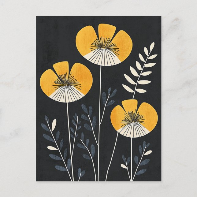 Scandi Bloom No.314 Vykort (Framsida)