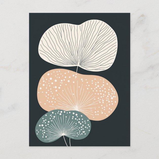 Scandi Bloom No.317 Vykort (Framsida)