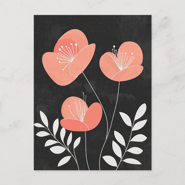 Scandi Bloom No.319 Vykort (Framsida)