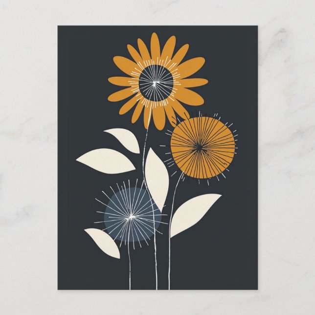 Scandi Bloom No.321 Vykort (Framsida)