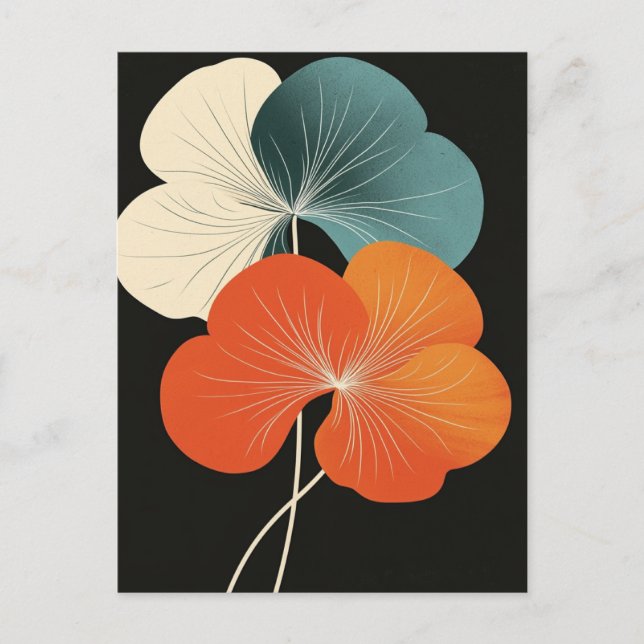 Scandi Bloom No.324 Vykort (Framsida)