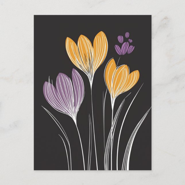 Scandi Bloom No.327 Vykort (Framsida)