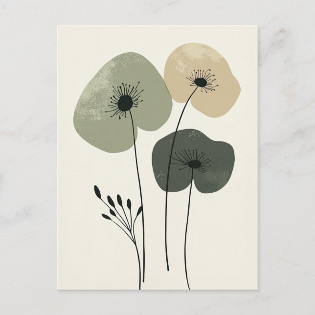 Scandi Bloom nr 282 Vykort (Framsida)