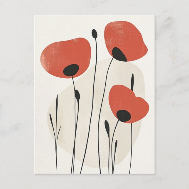 Scandi Bloom nr 287 Vykort (Framsida)