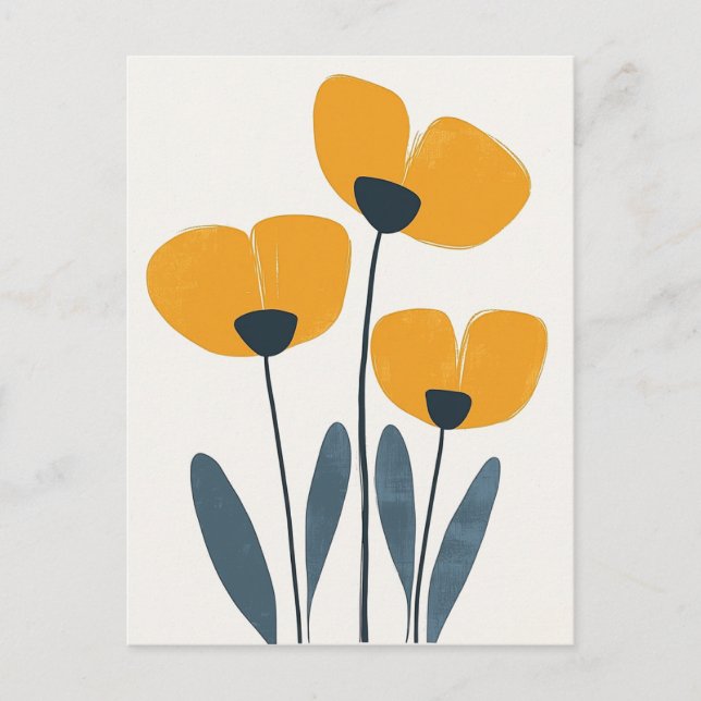 Scandi Bloom nr 290 Vykort (Framsida)