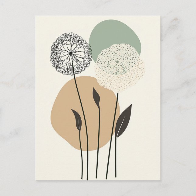 Scandi Bloom nr 293 Vykort (Framsida)