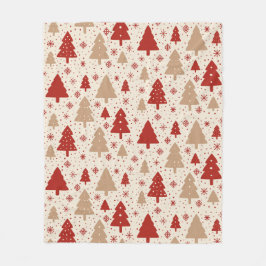 Scandi Christmas Forest Fleecefilt