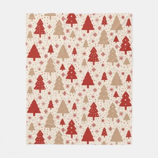 Scandi Christmas Forest Fleecefilt