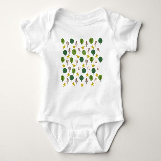 Scandi Forest T Shirt (Framsida)