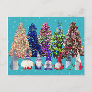 Scandi Gnomes jul Vykort
