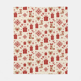 Scandi Holiday Cheer Fleecefilt