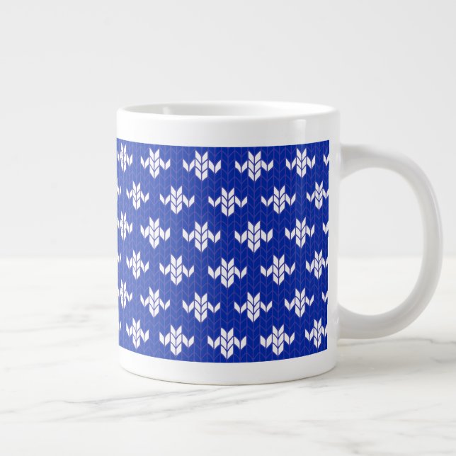 SCANDIA BLUE STICKA Big Mugg Jumbo Mugg (Höger)