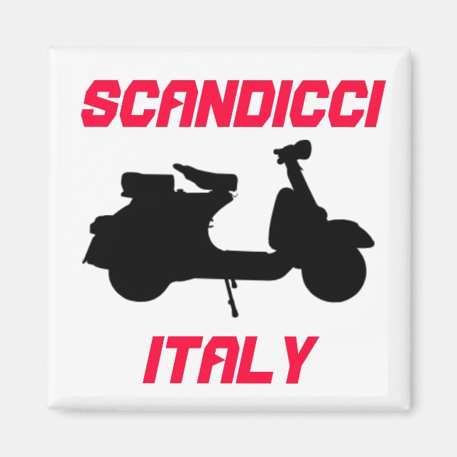 Scandicci, Italien Magnet (Framsidan)