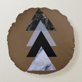 Scandinavian Abstrakt #883 Rund Kudde