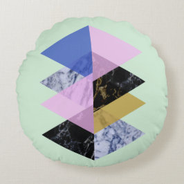 Scandinavian Abstrakt #886 Rund Kudde