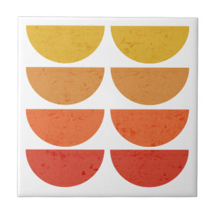 Scandinavian Art Midsekels Sunset Bowls Kakelplatta
