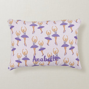 Scandinavian Ballet Ballerina Anpassningsbar Prydnadskudde