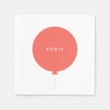 Scandinavian Balloon | Födelsedagsfest av korallet