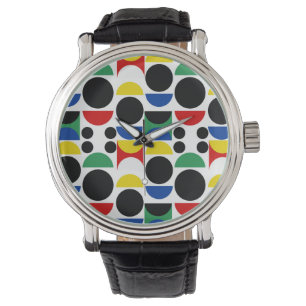 Scandinavian Bauhaus Mid-Century Mönster Armbandsur