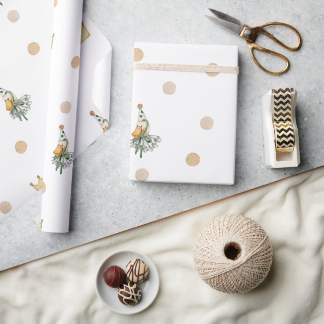 Scandinavian Boho Nursery Anka Presentpapper (Hantverk)