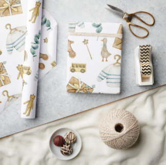 Scandinavian Boho Nursery Anka Presentpapper