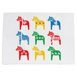 SCANDINAVIAN DALA HORSE GIFT BAG