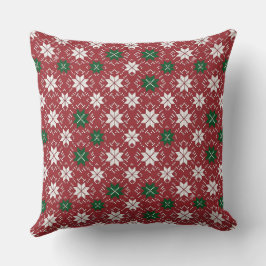 Scandinavian Fair Isle Christmas Edition 1 Kudde