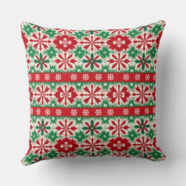 Scandinavian Fair Isle Christmas Edition 2 Kudde