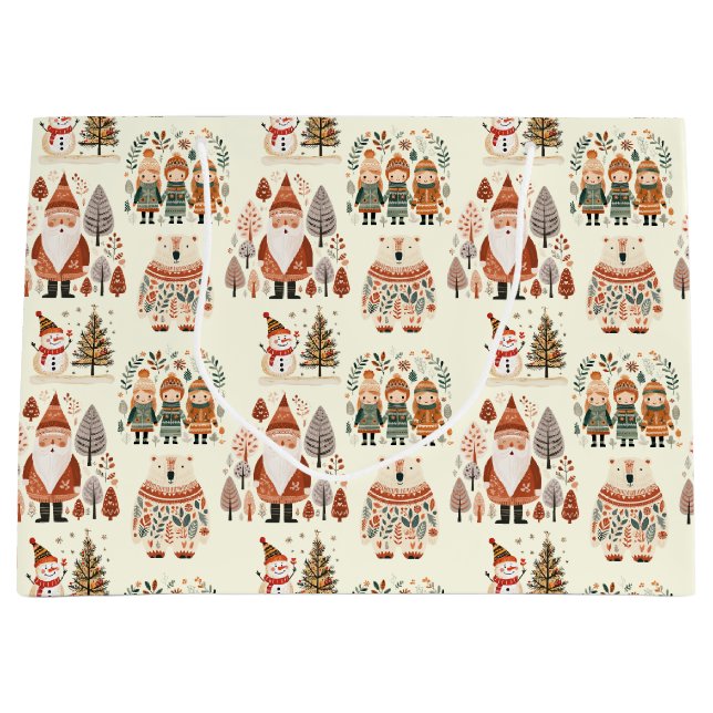 Scandinavian Folk Art Festive Holiday (Framsidan)