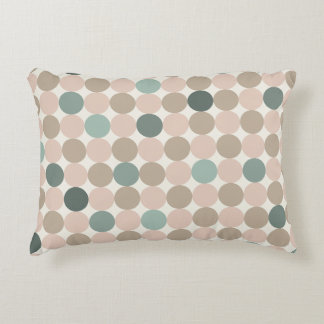 Scandinavian Geometric Accent Pillow Turquoise Prydnadskudde