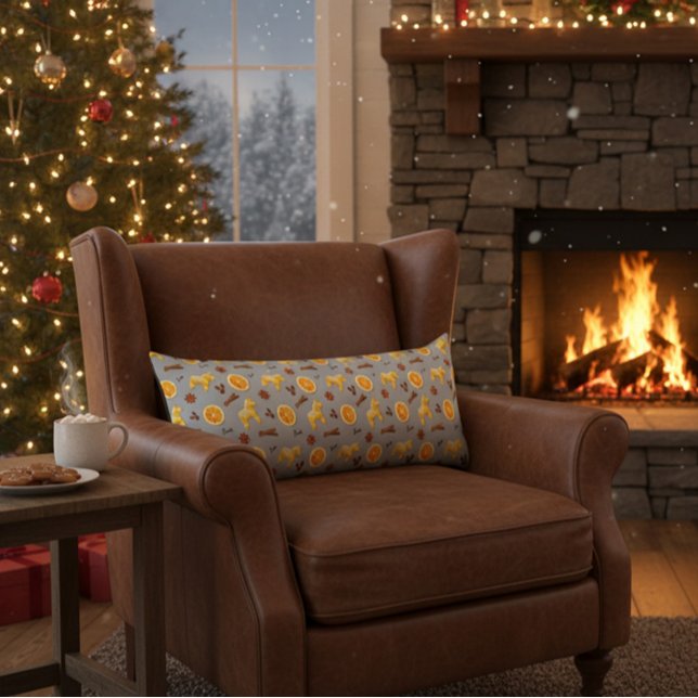 Scandinavian Gingerbread & Citrus Holiday  Kroppskudde (Skapare uppladdad)