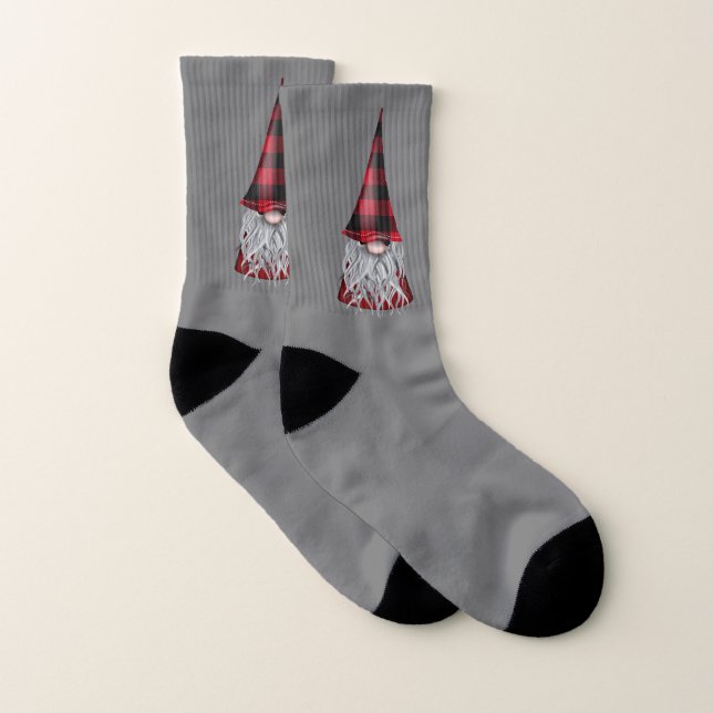 Scandinavian Gnome Socks Strumpor (Par)