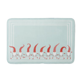 Scandinavian Gnomes Whimsical jul Helgdag Badrumsmatta