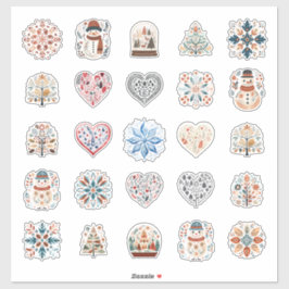 Scandinavian Helgdag Sticker Pack Klistermärken