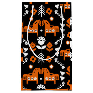 Scandinavian Horse Folk Art