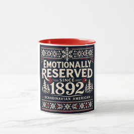 Scandinavian Humor - Emotionally Reserved  Mugg