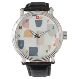 Scandinavian Inspired Clock Armbandsur