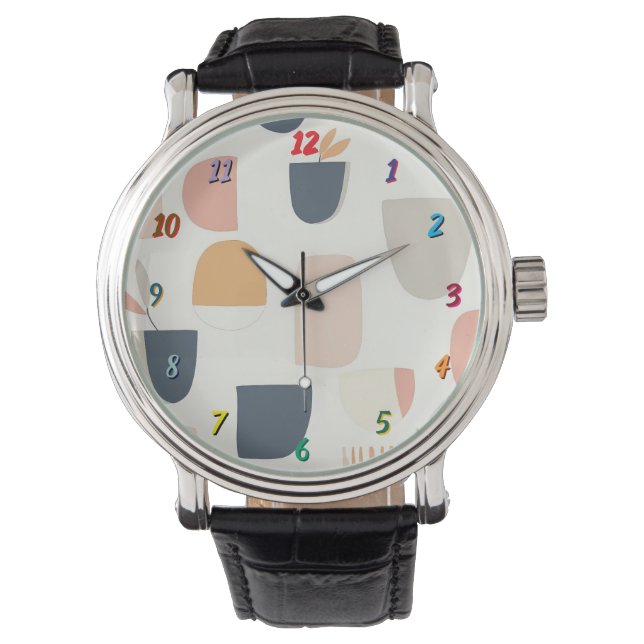 Scandinavian Inspired Clock Armbandsur (Framsida)