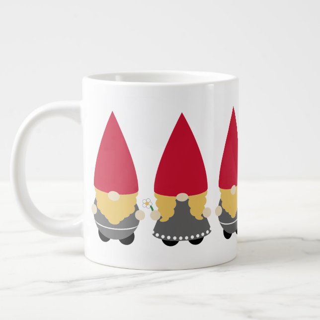 Scandinavian Nisse Jumbo Mugg (Vänster)