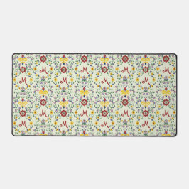 Scandinavian Rosemaling Monogram Mönster Nordic